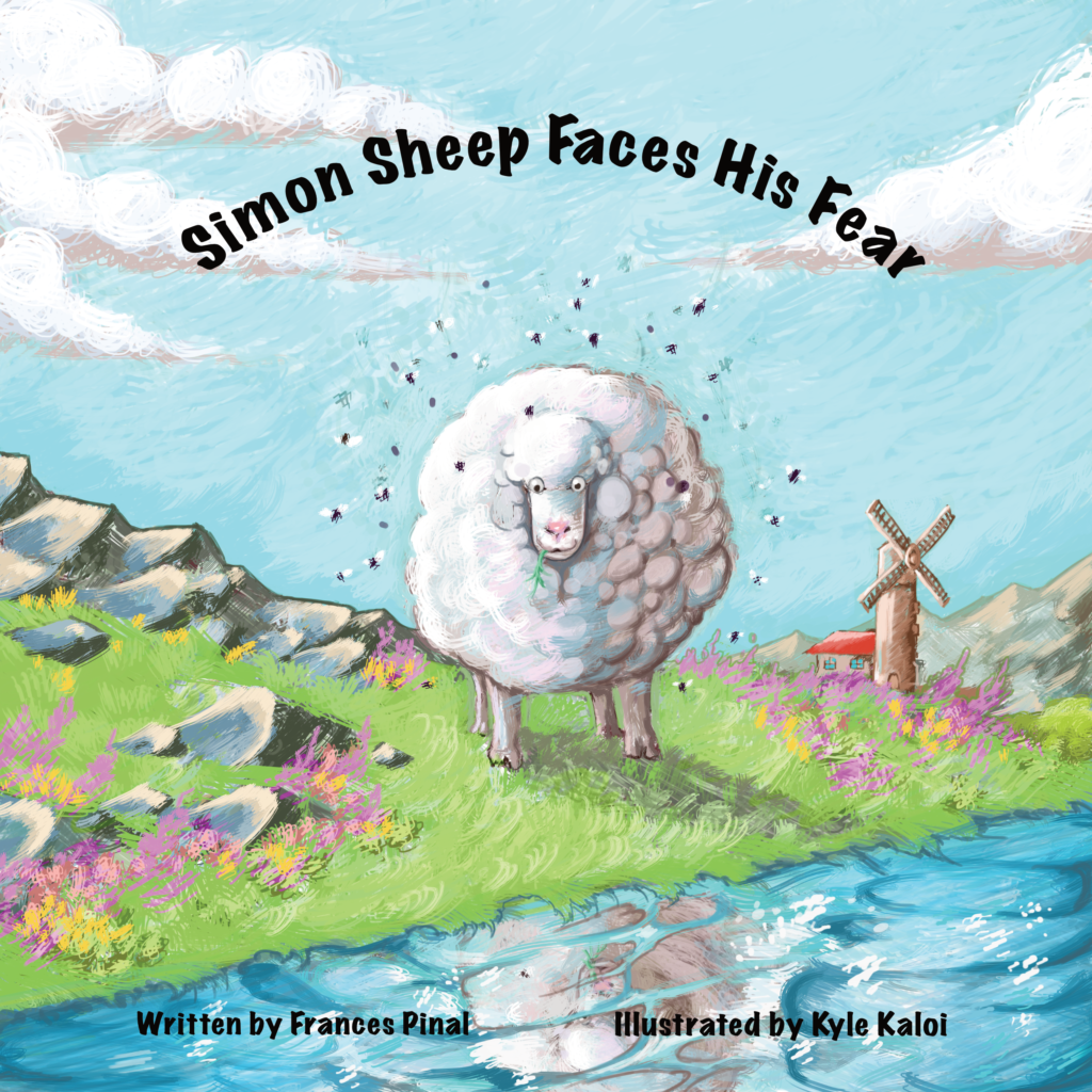 Simon Sheep Faces his fear Children's book